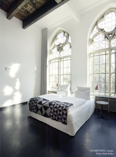 Boutique design hotel QVEST Hideaway in Cologne